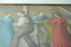 Ada Ohio Post Office 45810 Mural Detail