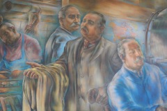 Belding Michigan Post Office Mural 48809 Detail