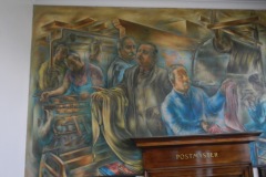 Belding Michigan Post Office Mural 48809 Left Side