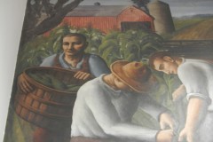 Bellevue Ohio Post Office Mural Detail