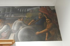 Bellevue Ohio Post Office Mural Right Side