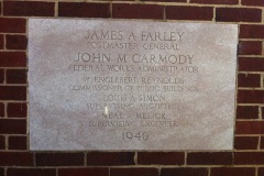 Bolivar Tennessee Post Office Cornerstone