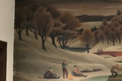 Bordentown New Jersey Post Office 08505 Mural Left