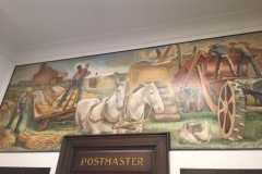 Bridgeport OH Post Office Mural 43912-Roger