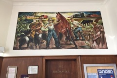 Cambridge City IN Post Office 47327 Mural