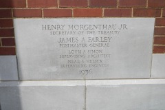 Camden Tennessee Post Office Corner Stone