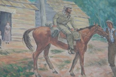 Camden Tennessee Post Office Mural Detail