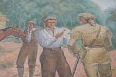 Camden Tennessee Post Office Mural Detail