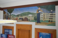 Carmi Illinois Post Office Mural 62821 Full
