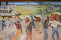 Chester Illinois Post Office Mural 62233 Detail