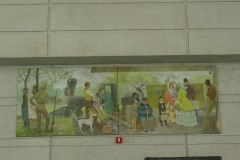 Cardis Collins (Chicago) Illinois Post Office 60699 Mural Full