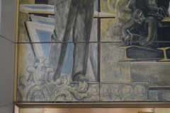 Chicago Illinois Uptown Station Post Office Mural 60640 Detail