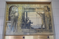 Chicago Illinois Uptown Station Post Office Mural 60640 Full