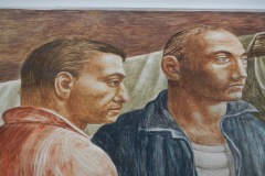 Chillicothe Illinois Post Office Mural 61523 Detail