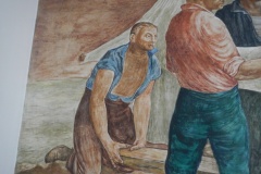 Chillicothe Illinois Post Office Mural 61523 Detail