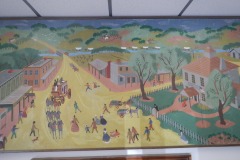 Clarksville Arkansas Post Office 72830 Mural Center