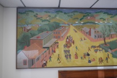 Clarksville Arkansas Post Office 72830 Mural Left Side