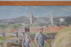 Clinton Tennessee Post Office Mural 37716 Detail