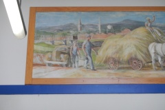 Clinton Tennessee Post Office Mural 37716 Left