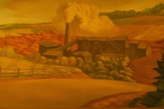 Former Columbia Tennessee Post Office and Court House Mural Detail