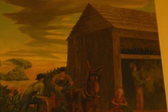 Former Columbia Tennessee Post Office and Court House Mural Detail