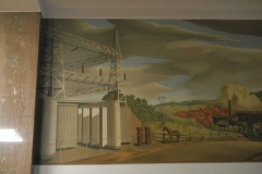 Former Columbia Tennessee Post Office and Court House Mural Left Side