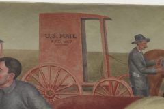 Crawfordsville IN Post Office 47933 Mural Detail