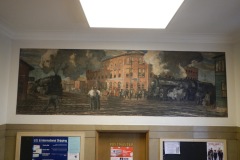 Crestline Ohio Post Office Mural 44827 Full