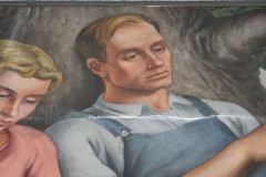 Crossville Tennessee Post Office Mural Detail