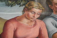 Crossville Tennessee Post Office Mural Detail