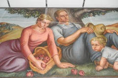 Crossville Tennessee Post Office Mural Detail