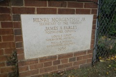 Decherd Tennessee Post Office Corner Stone