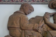 Decherd Tennessee Post Office Wood Carving Detail