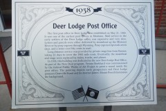 Deer Lodge Montana Post Office 59722