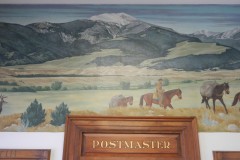 Deer Lodge Montana Post Office Mural Center 59722