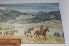 Deer Lodge Montana Post Office Mural Right 59722