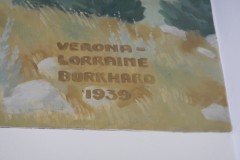 Deer Lodge Montana Post Office Mural Signature 59722