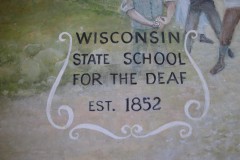 Delavan Wisconsin Post Office 53115 Wisconsin State School for the Deaf 1852