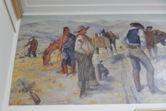 Dillon Montana Post Office Mural Left 59725