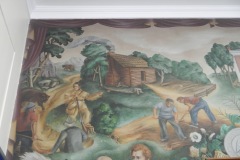 Dresden Tennessee Post Office Mural Detail