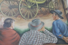 Dresden Tennessee Post Office Mural Detail