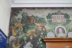 Dresden Tennessee Post Office Mural Left Side