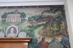 Dresden Tennessee Post Office Mural Right Side