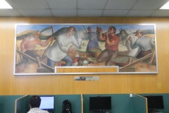 Former East Lansing Michigan Post Office Mural 48823 Full