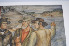 East Moline Illinois Post Office Mural 61244 Detail