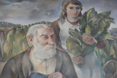 Edgerton Wisconsin Post Office Mural Detail