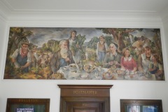 Edgerton Wisconsin Post Office Mural Full