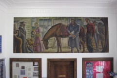 Elkhorn Wisconsin Post Office Mural 53121 Full