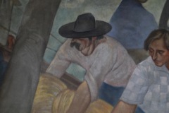 Elmhurst Illinois Post Office Mural 60126 Detail