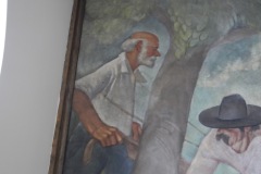 Elmhurst Illinois Post Office Mural 60126 Detail